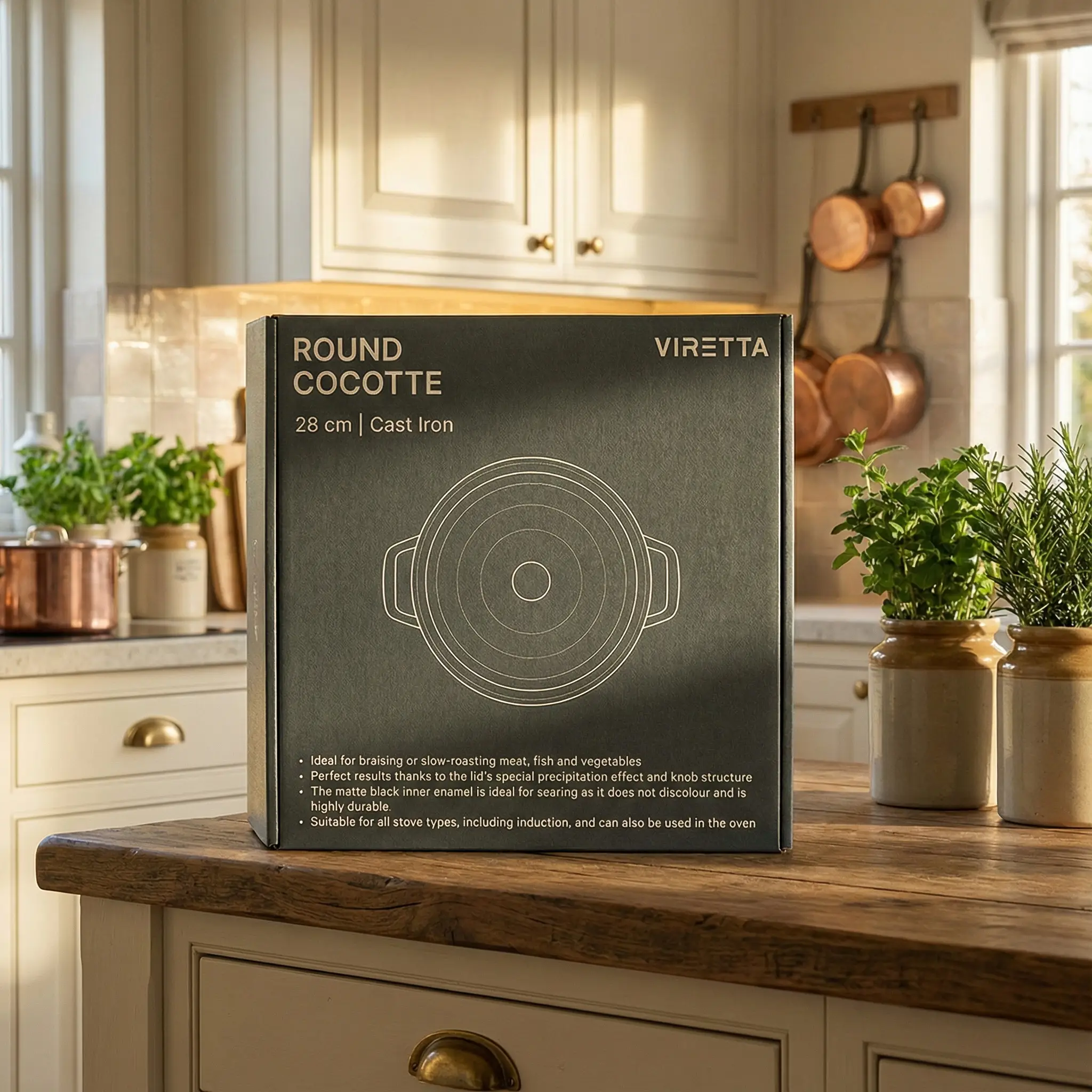 Viretta packaging